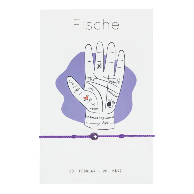 Sternzeichen Armband „Fische“
