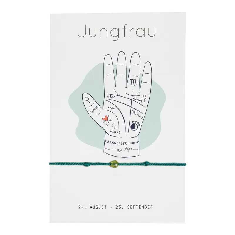 Sternzeichen Armband „Jungfrau“