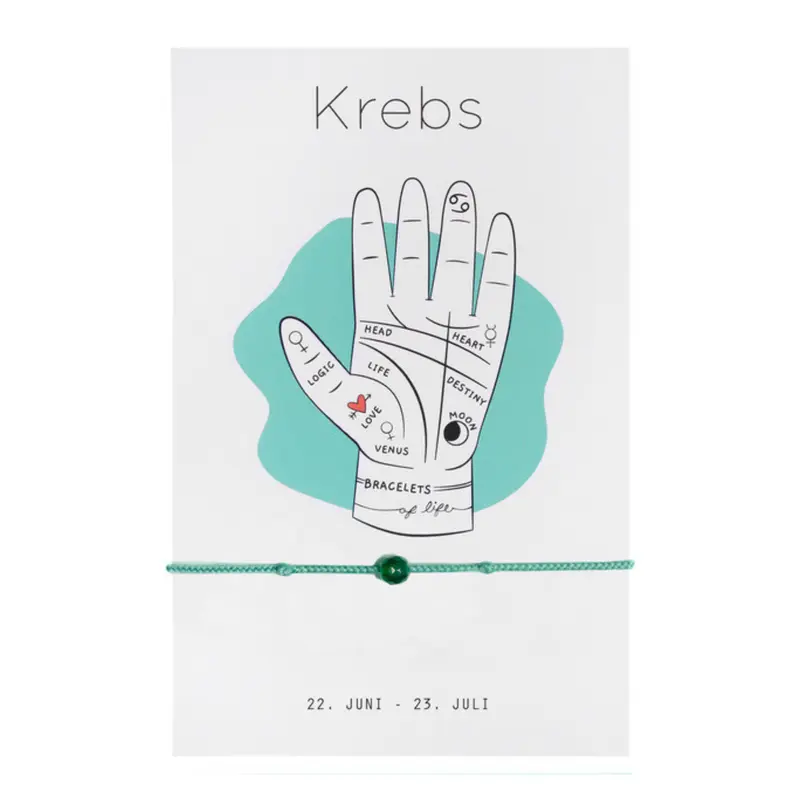 Sternzeichen Armband „Krebs“