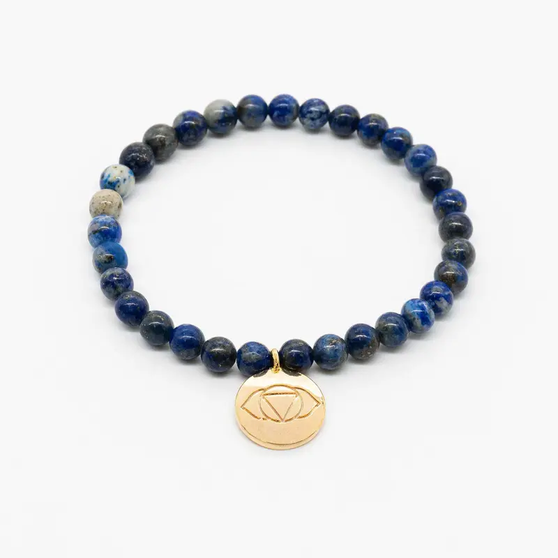 Stirnchakra - Sodalith Armband