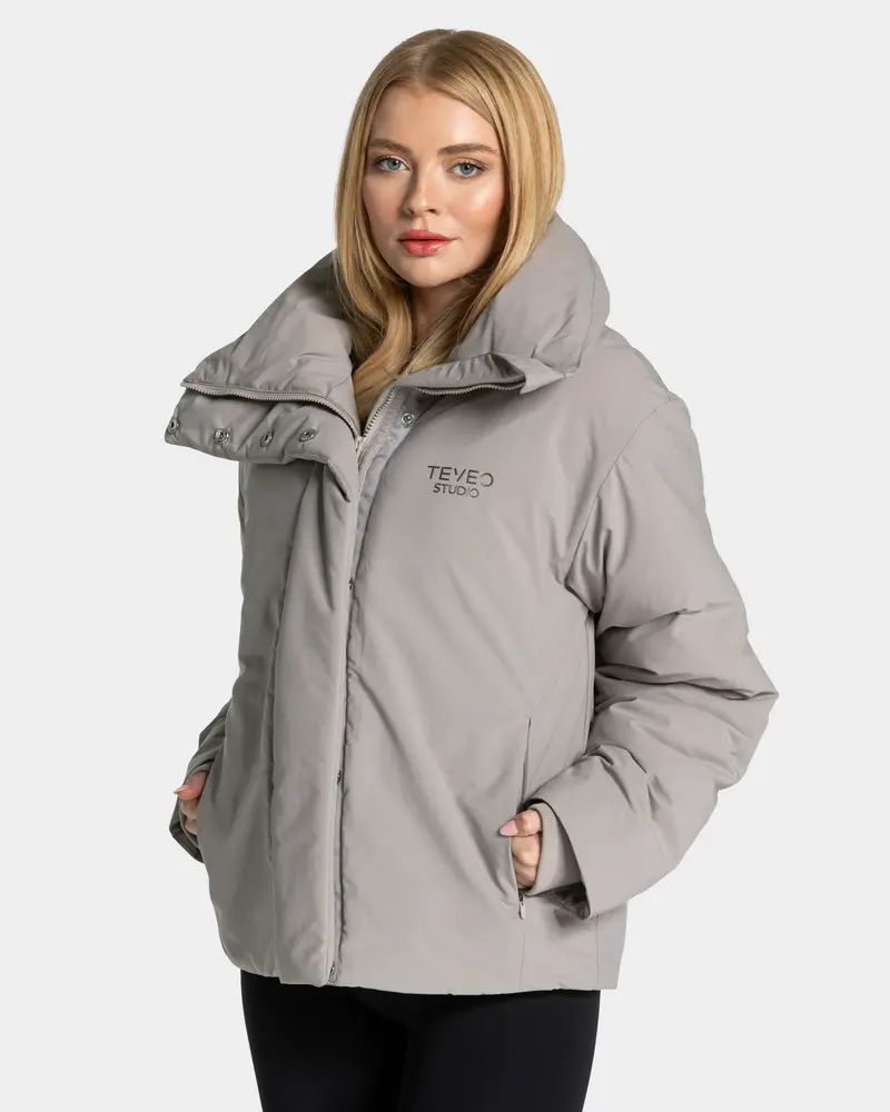 Studio Puffer Jacke "Smoke"
