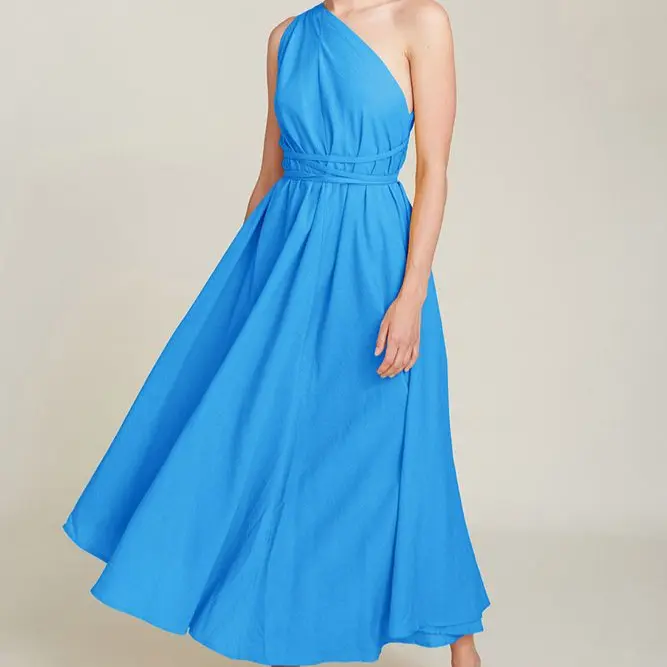 SUITE13LAB Langes DamenKleid "MP Long Cotton"