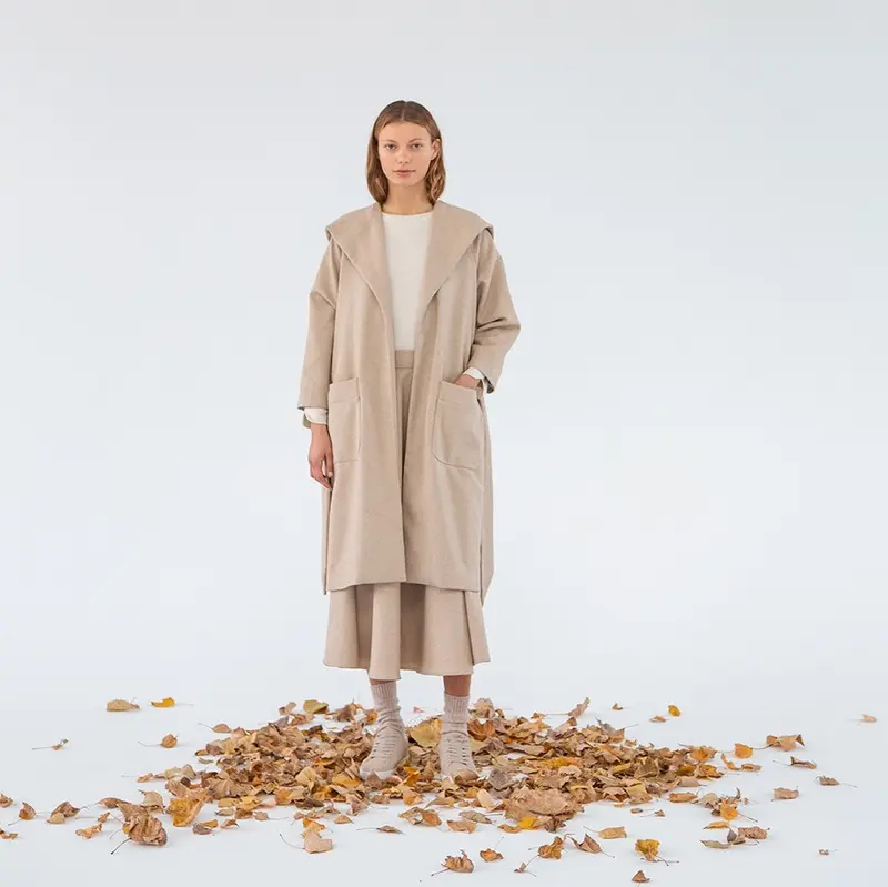 SUITE13LAB Mantel "ODA" - Beige