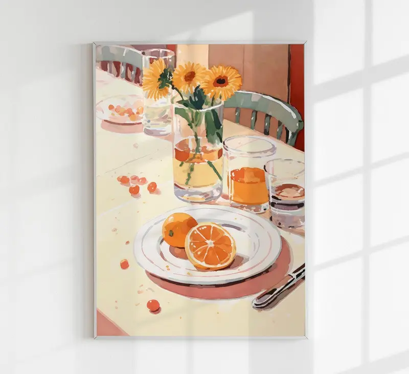 Summer Pause Art Print – Poster von Patroa Studio