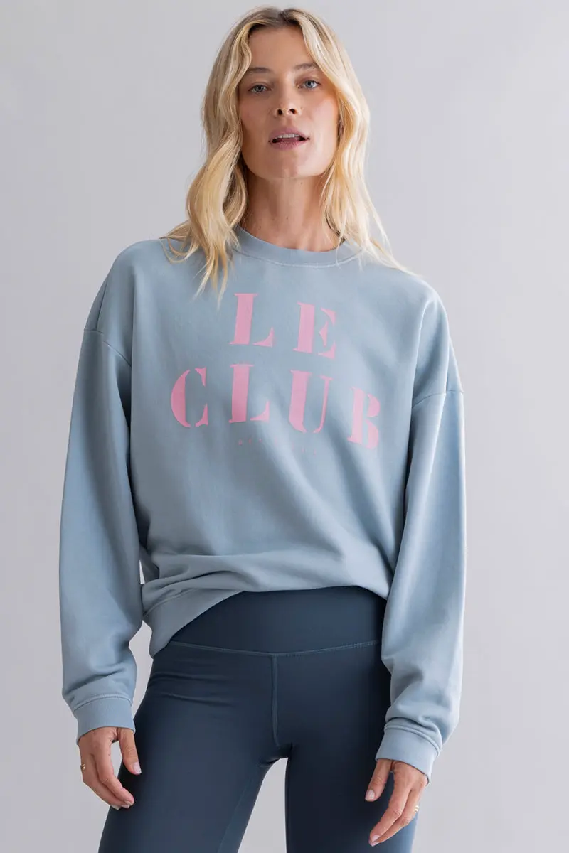 Sweater Le Club - Slate