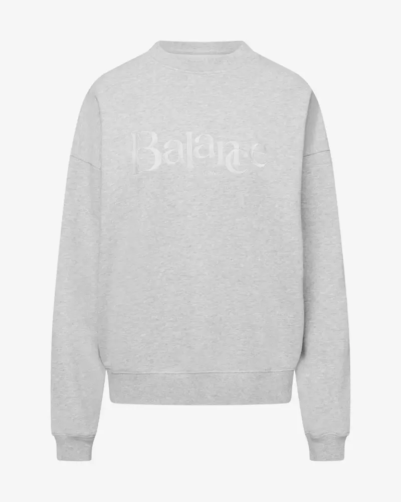 Sweatshirt Balance - Grey Melange
