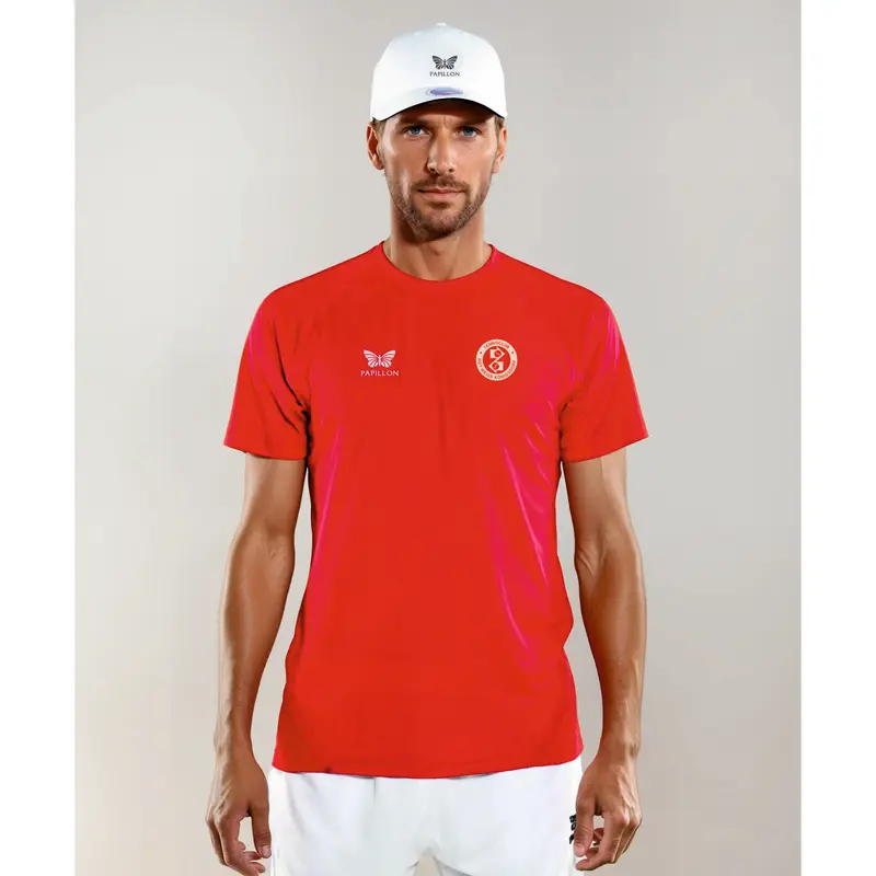 T-SHIRT HERREN, ROT