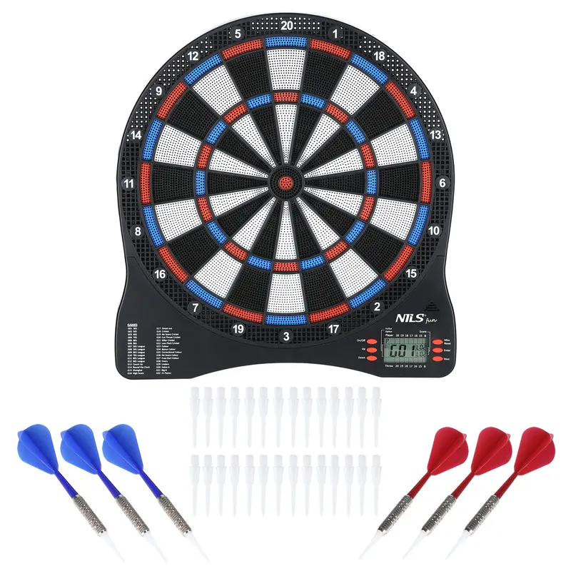 TDE01 ELEKTRONISCHE DARTSCHEIBE NILS FUN