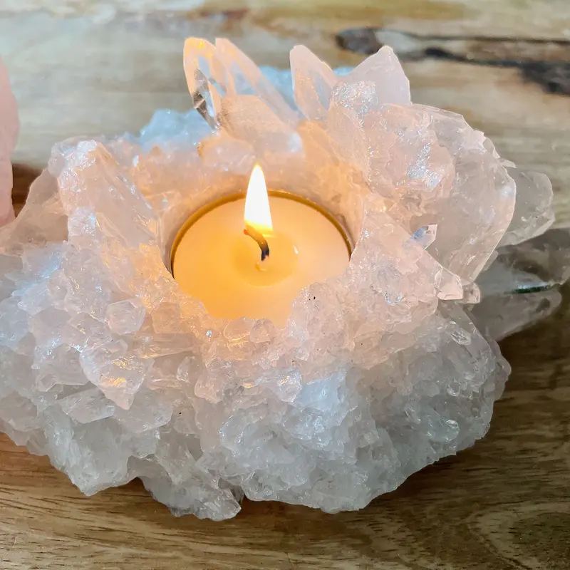 TEELICHTHALTER "CRYSTAL LIGHT"