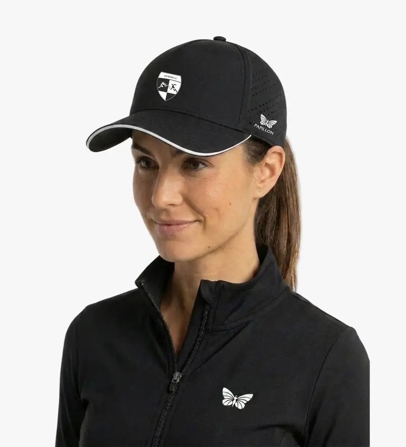 TENNIS CAP, SCHWARZ