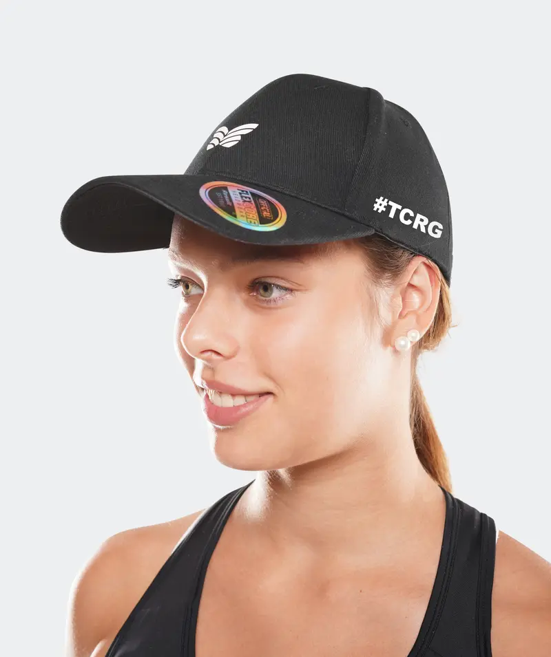 TENNIS CAP, SCHWARZ
