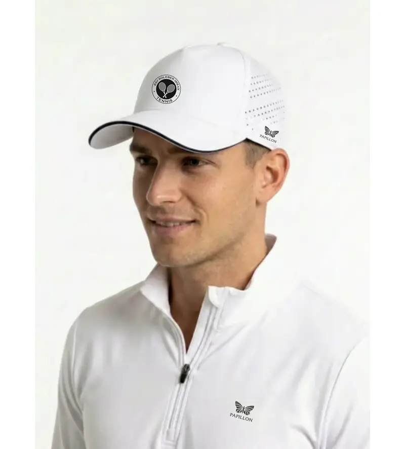 TENNIS CAP, WEIß