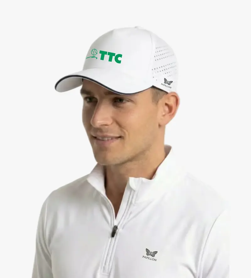 TENNIS CAP, WEIß