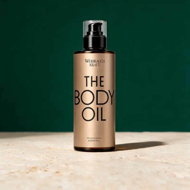 THE BODY OIL | Weihrauch-Körperöl mit Jojoba, Oliven- & Kokosöl