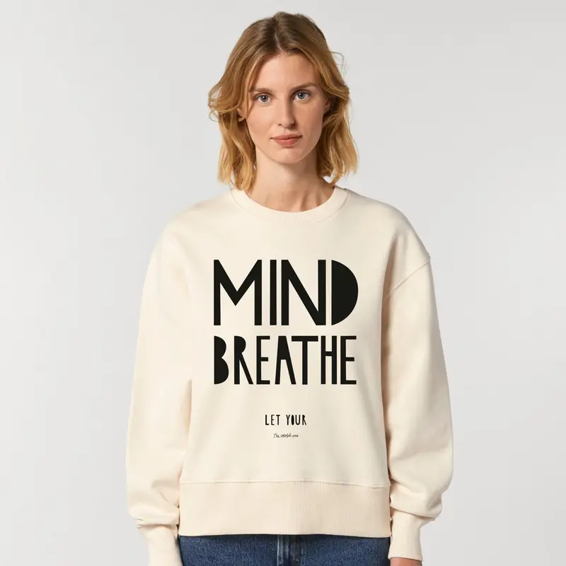 The colorful crew "Mind breathe" Sweater