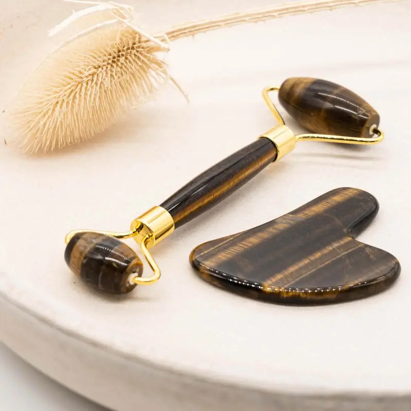 Tigerauge Gesichtsmassage Set