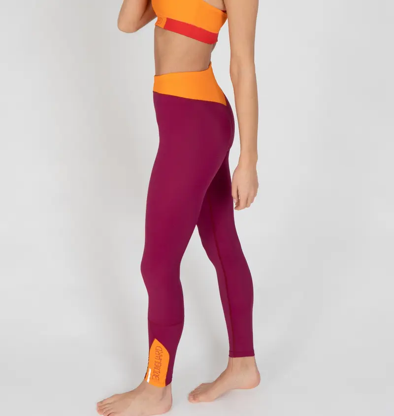 Tight Falmouth Bordeaux High Waist – ECONYL® Leggings