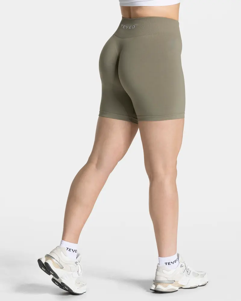 Timeless Pro Covert Scrunch Shorts  "Khaki"