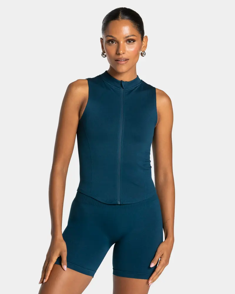 Timeless Pro Zip Tank "Dark Teal"