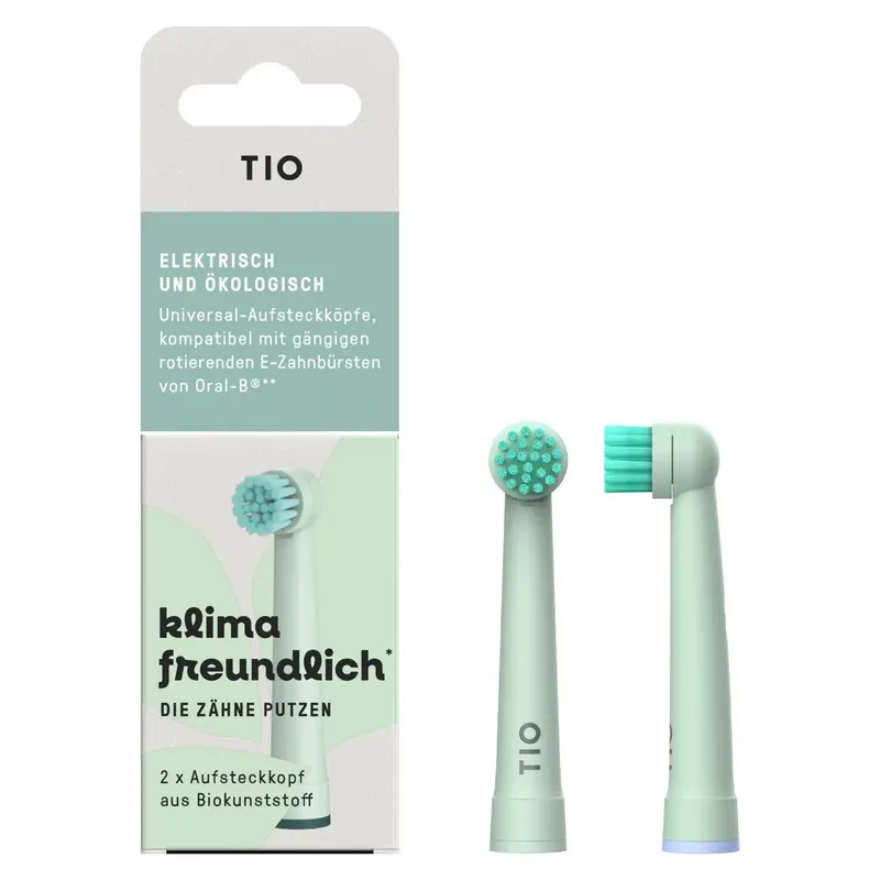 TIO Tiomatik Ersatzköpfe 2-er Pack "Oral-B"