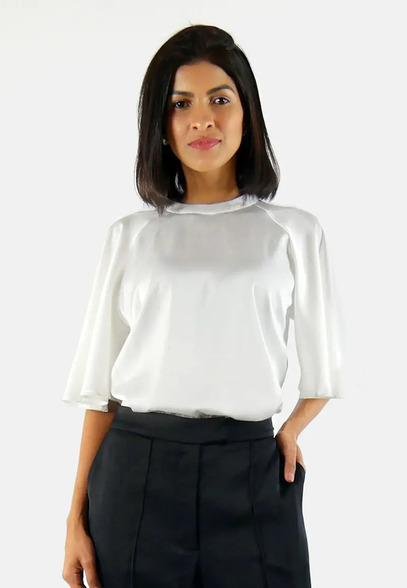 Top Sustainable Fabric Fly Recyceltes Polyester Stehkragen EU-Produktion