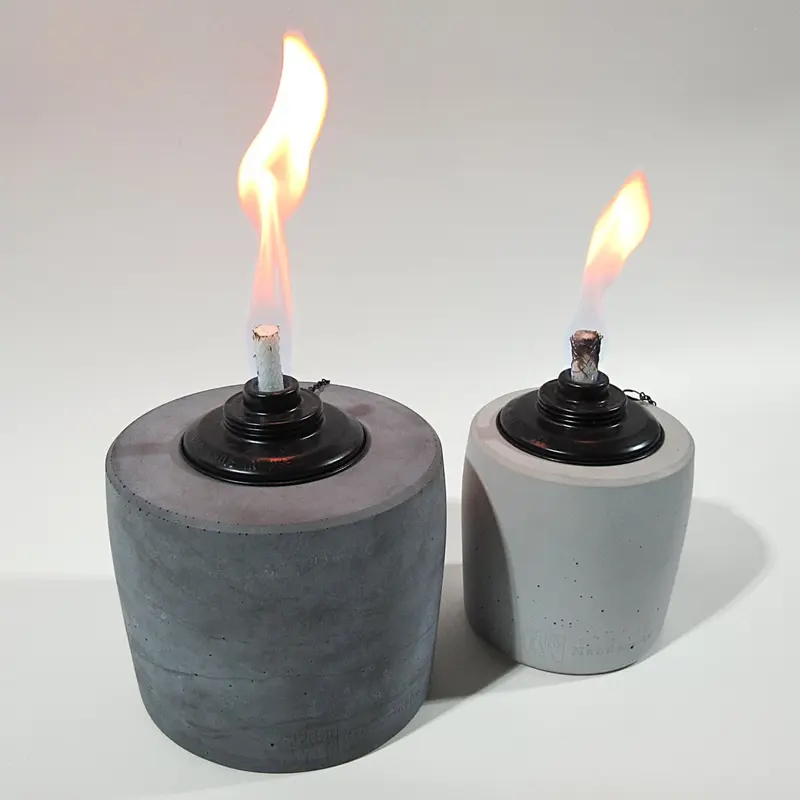 Torya Gartenfackel Beton – Elegant Modern Langlebig