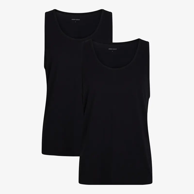 Urban Quest Herren Tank Top "Bamboo" 2er Pack
