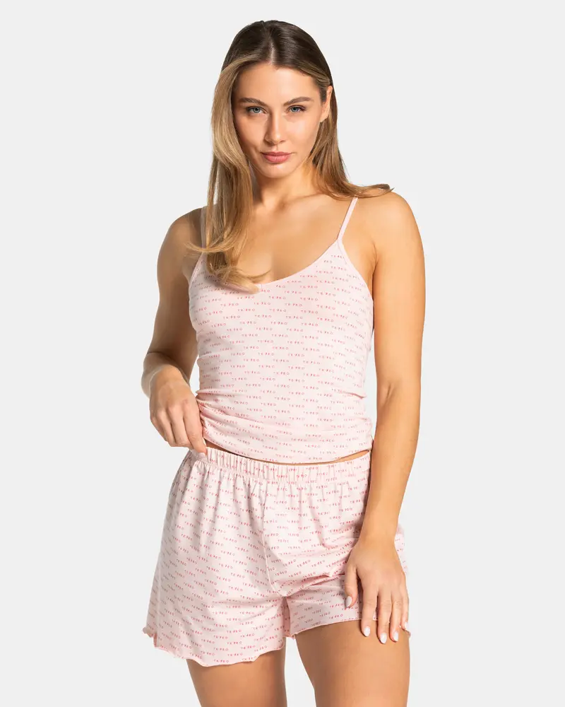 Valentine Cami Top "Chili - Rosa"