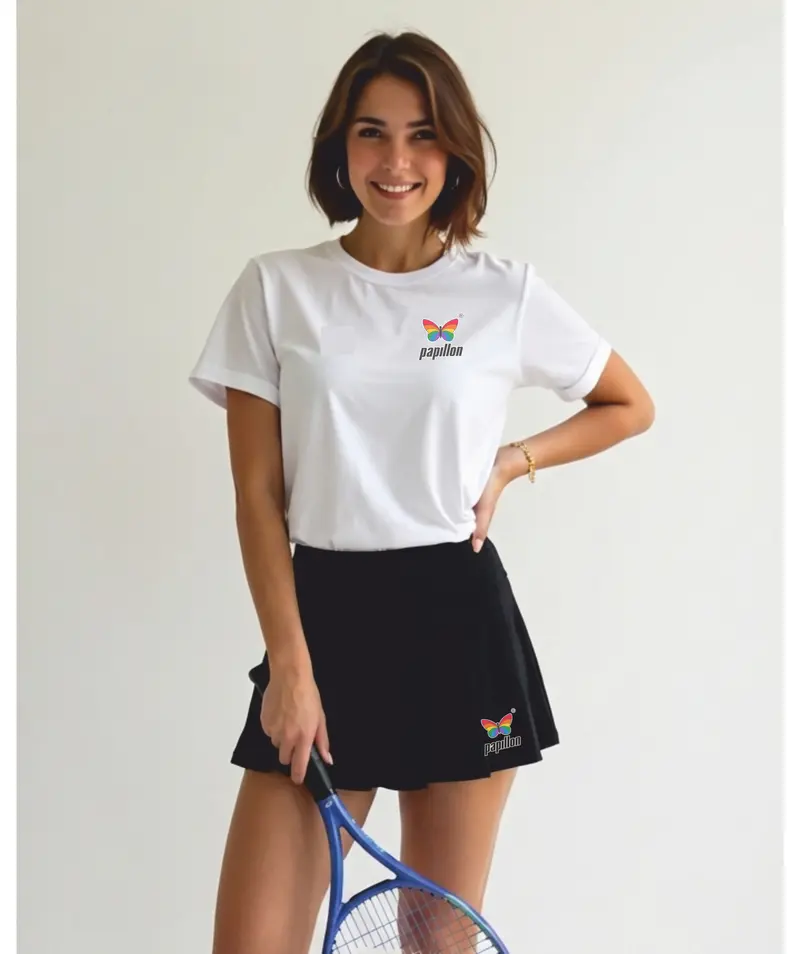 VINTAGE T-SHIRT RUNDHALS DAMEN, WEIß