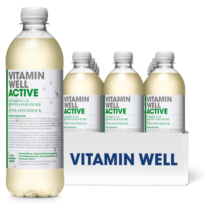 Vitamin Well | Drink Active - 12x500ml
