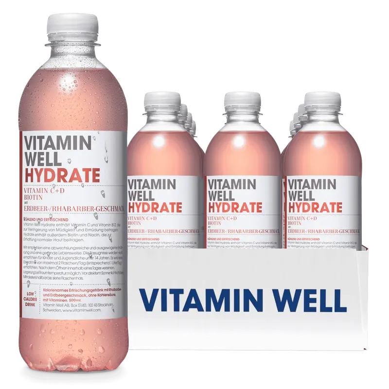 Vitamin Well | Drink Hydrate - 12x500ml