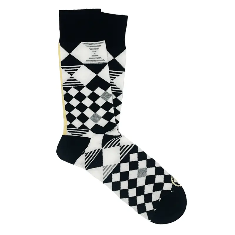 WAMS Alltagssocken "Blocks & Stripes"