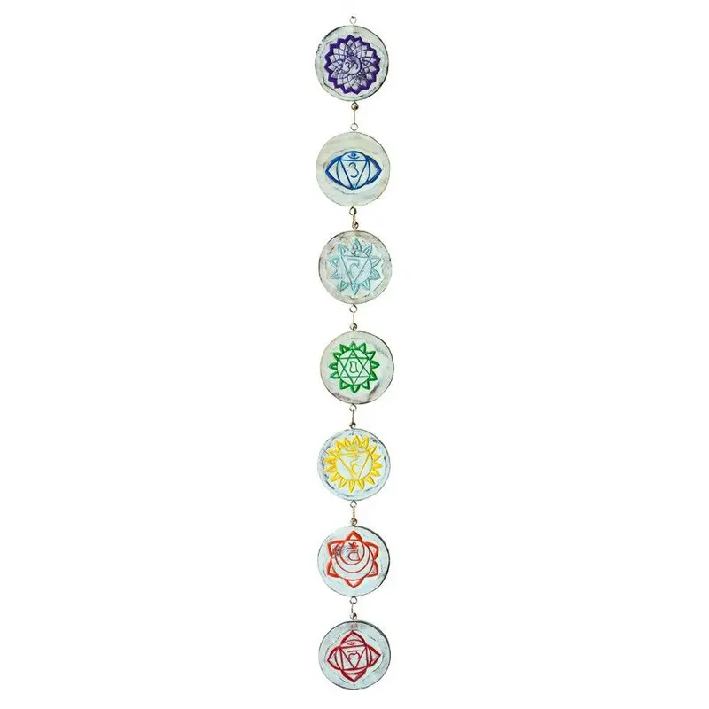 Wandornament 7 Chakren