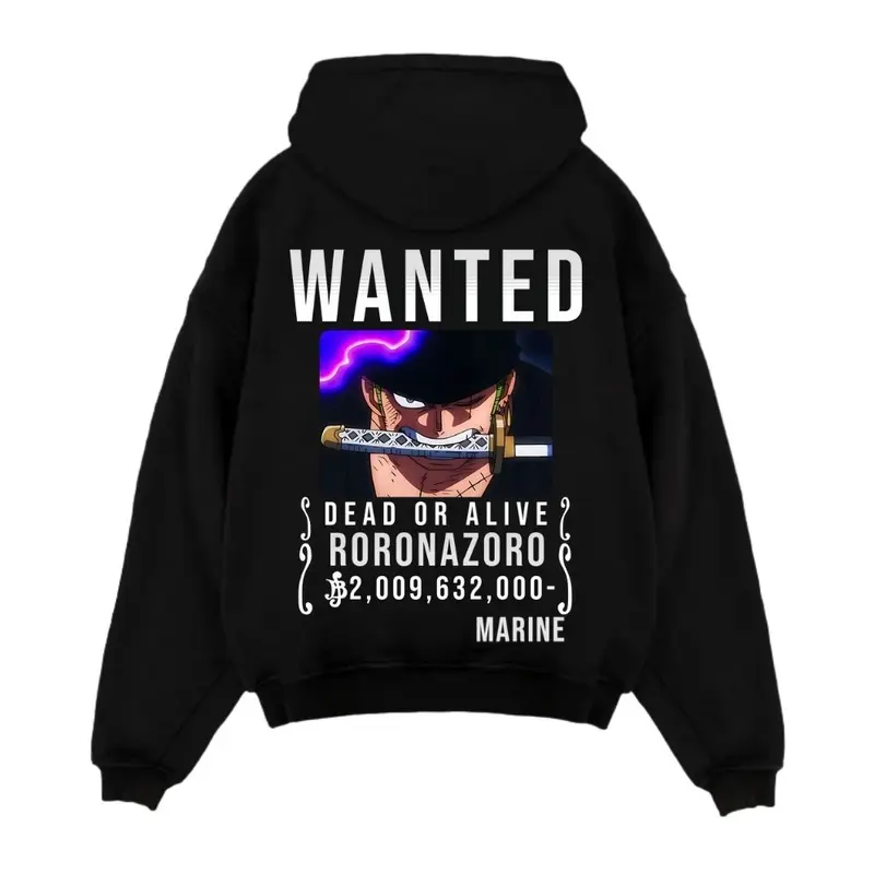 WANTED ZORO OVERSIZE HOODIE