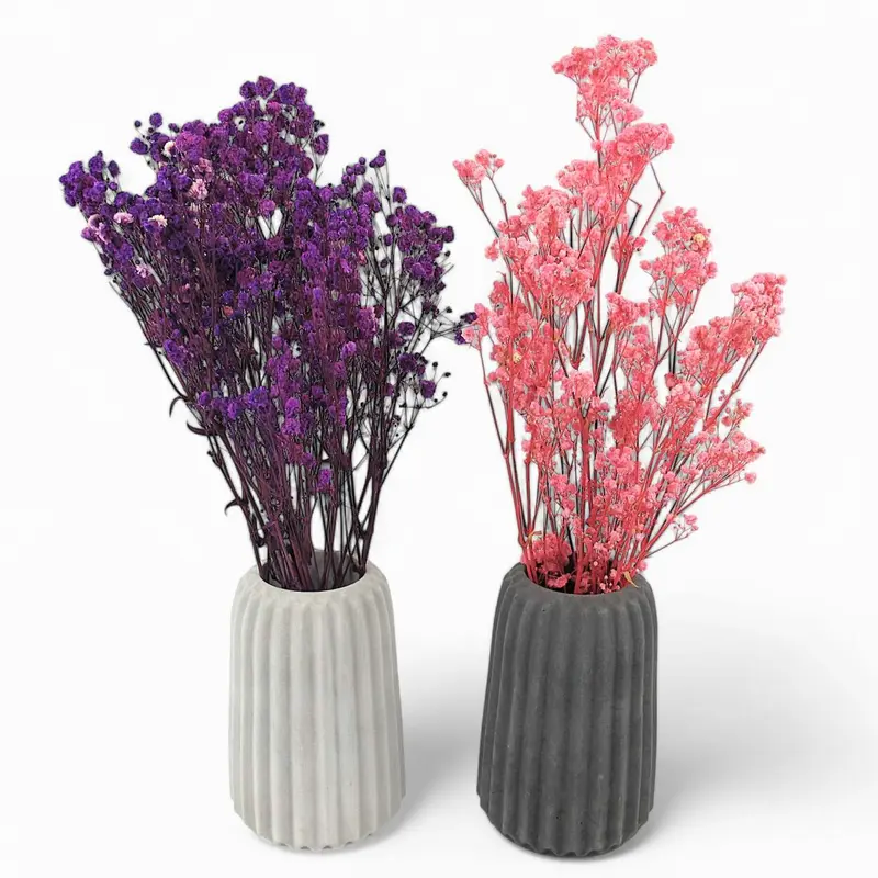 Wazon Betonvase Wasserdicht – Minimalistisches Design Grau oder Anthrazit