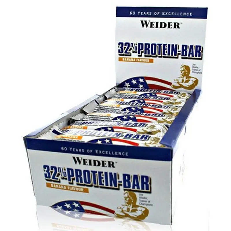Weider | 32% Protein Bar (24x60g)