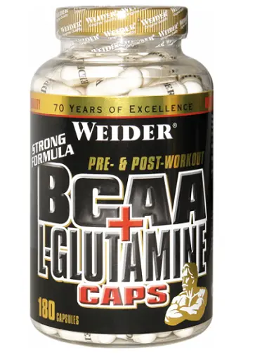 Weider | BCAA + Glutamin - 180 Kapseln