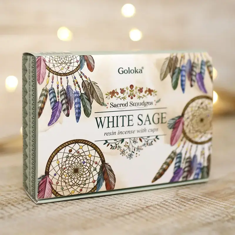 Weißer Salbei Smudge Cup – Salbei zum Räuchern