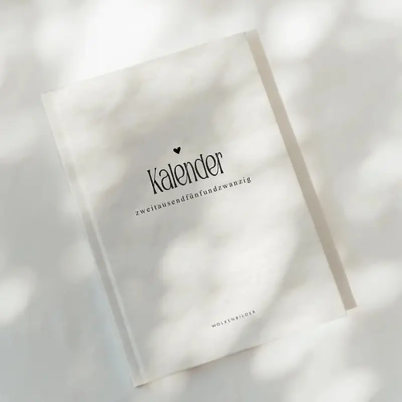 WOLKENBILDER Taschenkalender 2025 "POETRY" DIN A5