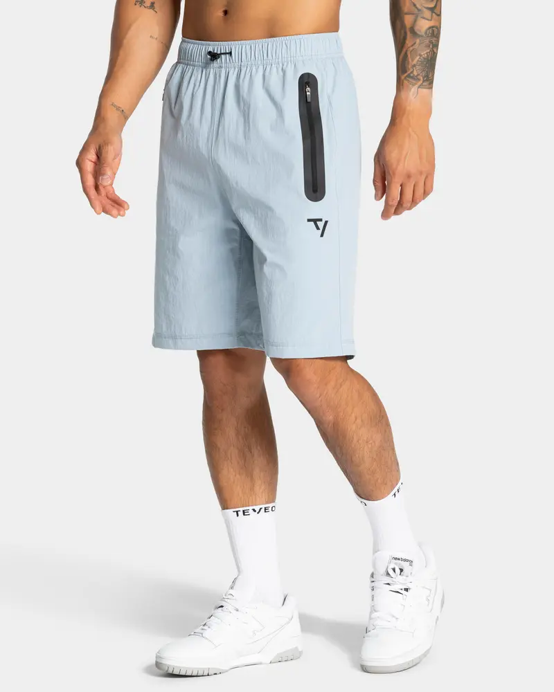 Workout Shorts "Stahlblau"