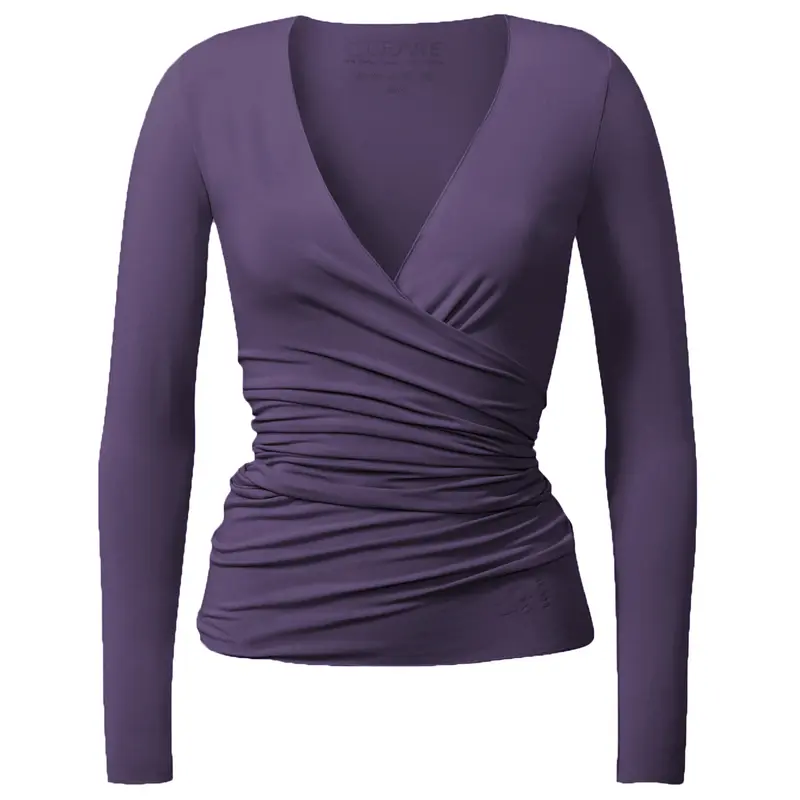 Wrap-Jacket - dark violet
