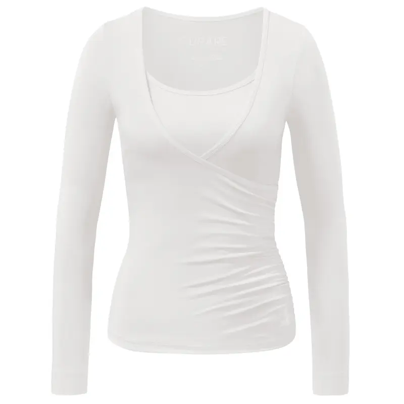 Wrap-Shirt - soft-white