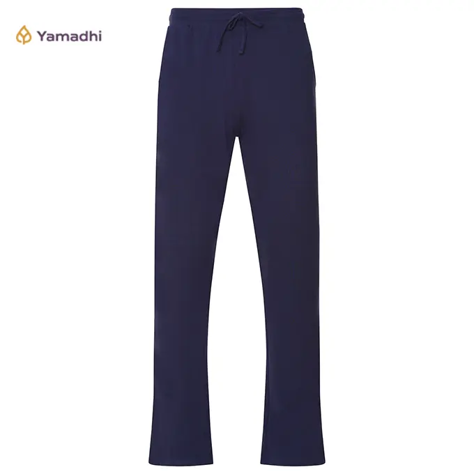 Yamadhi Herren Yogahose Straight Cut - dunkelblau