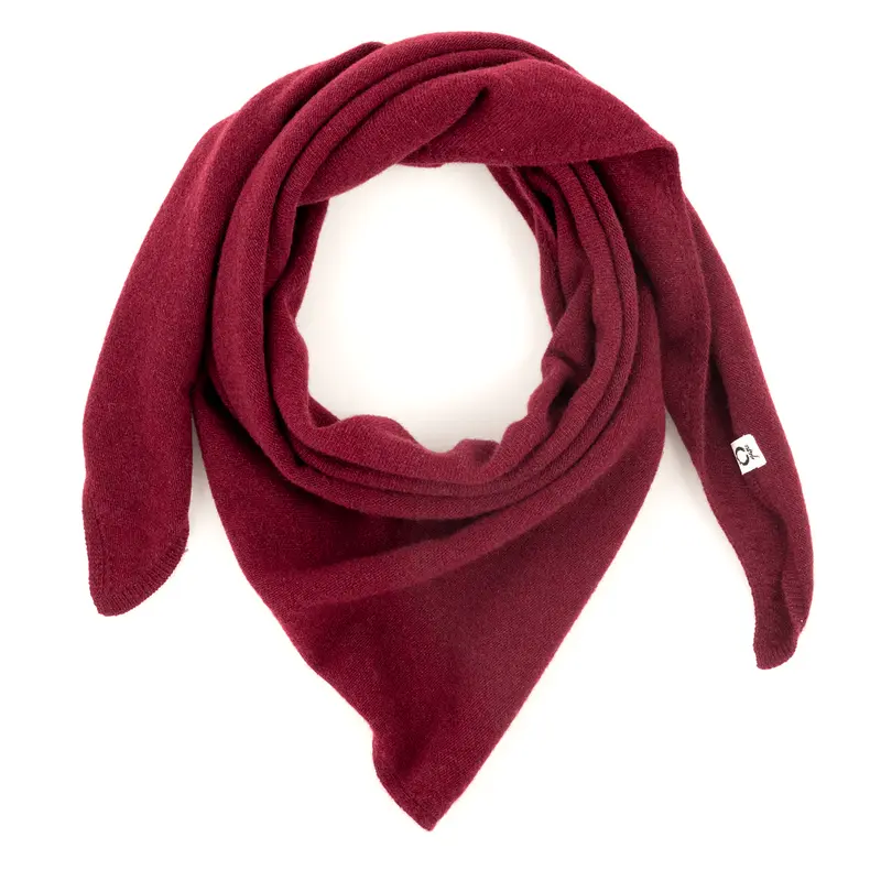 YASU Cashmere Dreieckschal "YAGI"