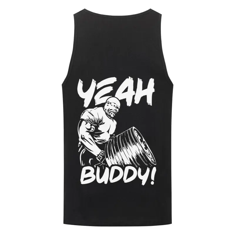 YEAH BUDDY TANK TOP (BACKPRINT)