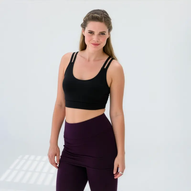Yoga-Bra active fit "ala" - black