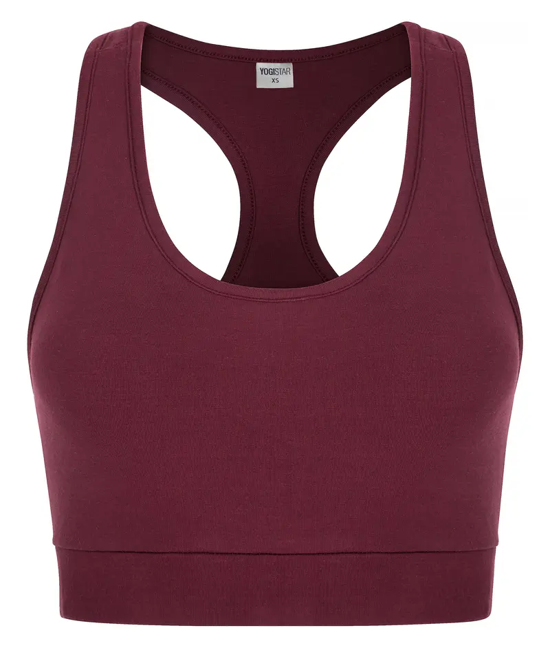 Yoga-Bra "Balance" - claret