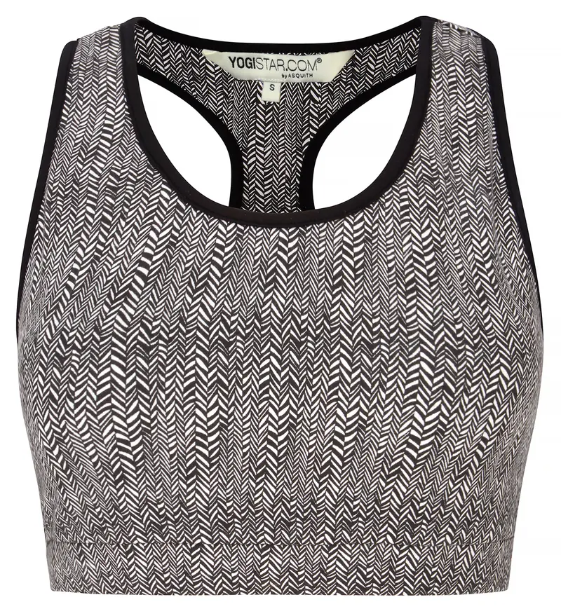 Yoga-Bra "Balance" - herringbone
