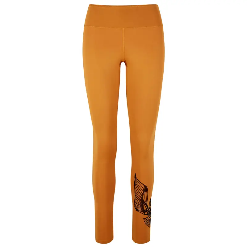 Yoga-Leggings Ganga 7/8 - warrior desert gold