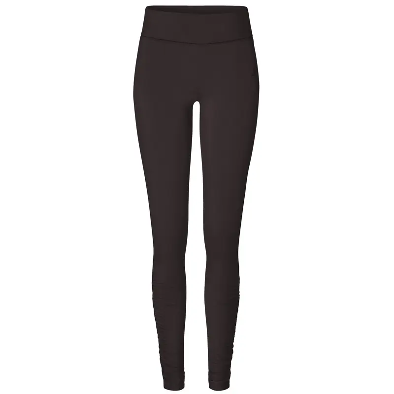 Yoga-Leggings, roll down - dark brown